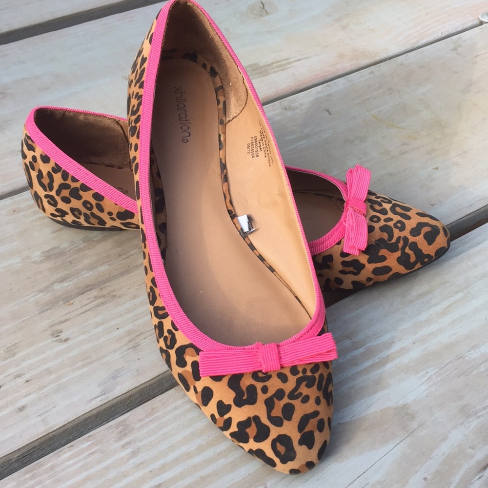 Leopard Pattern Flats